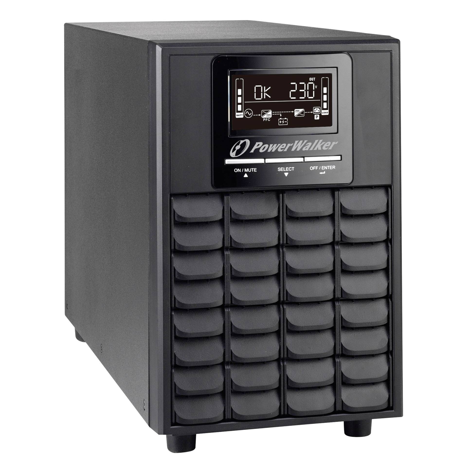 PowerWalker VFI 1500 CG PF1 uninterruptible power supply (UPS) Double-