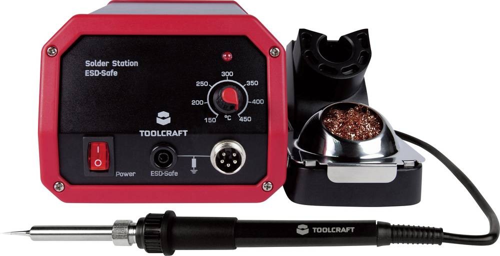 TOOLCRAFT ST-100A Lötstation analog 100W 150 - 450°C incl. Lö