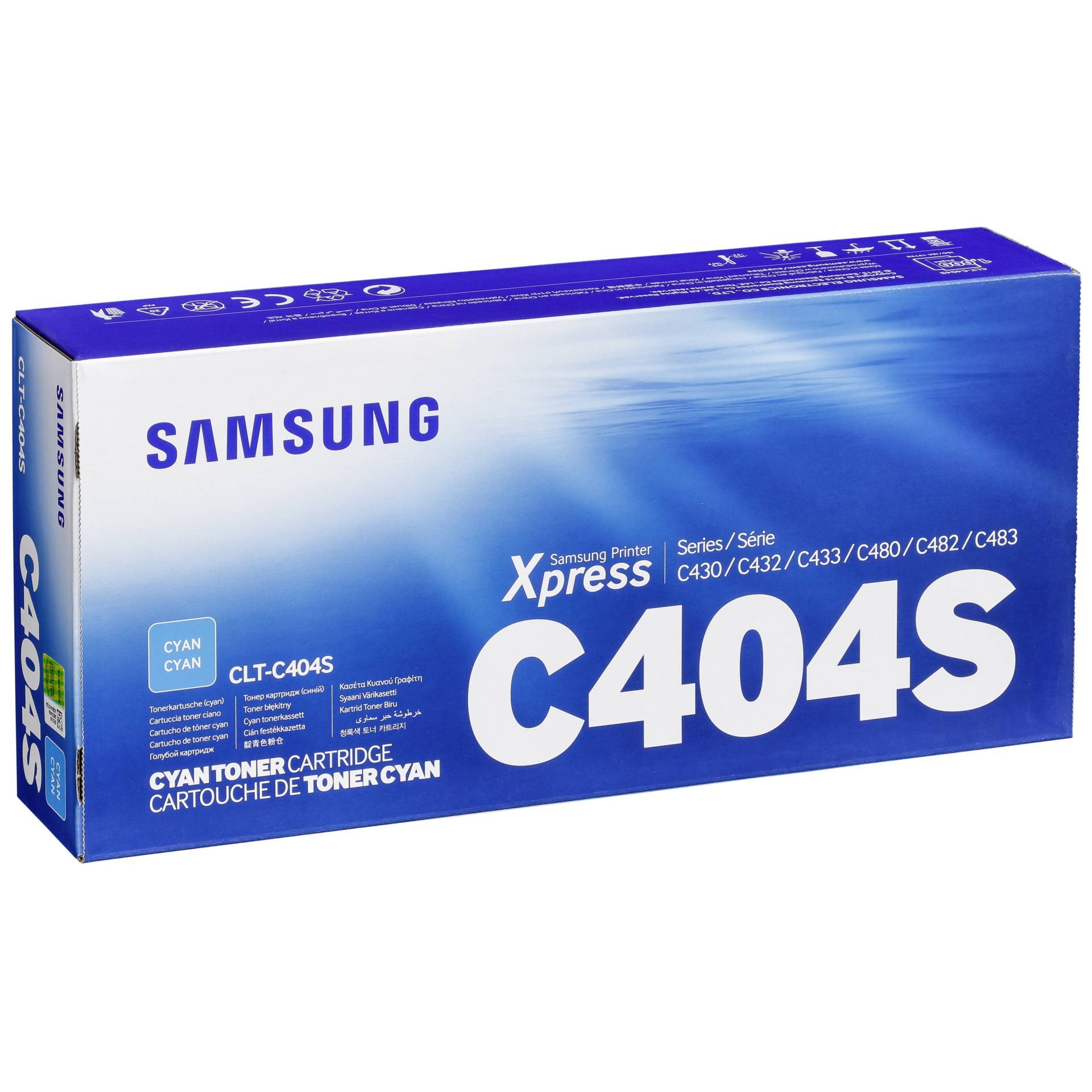 hp Toner für SAMSUNG Laserdrucker SL-C430, cyan