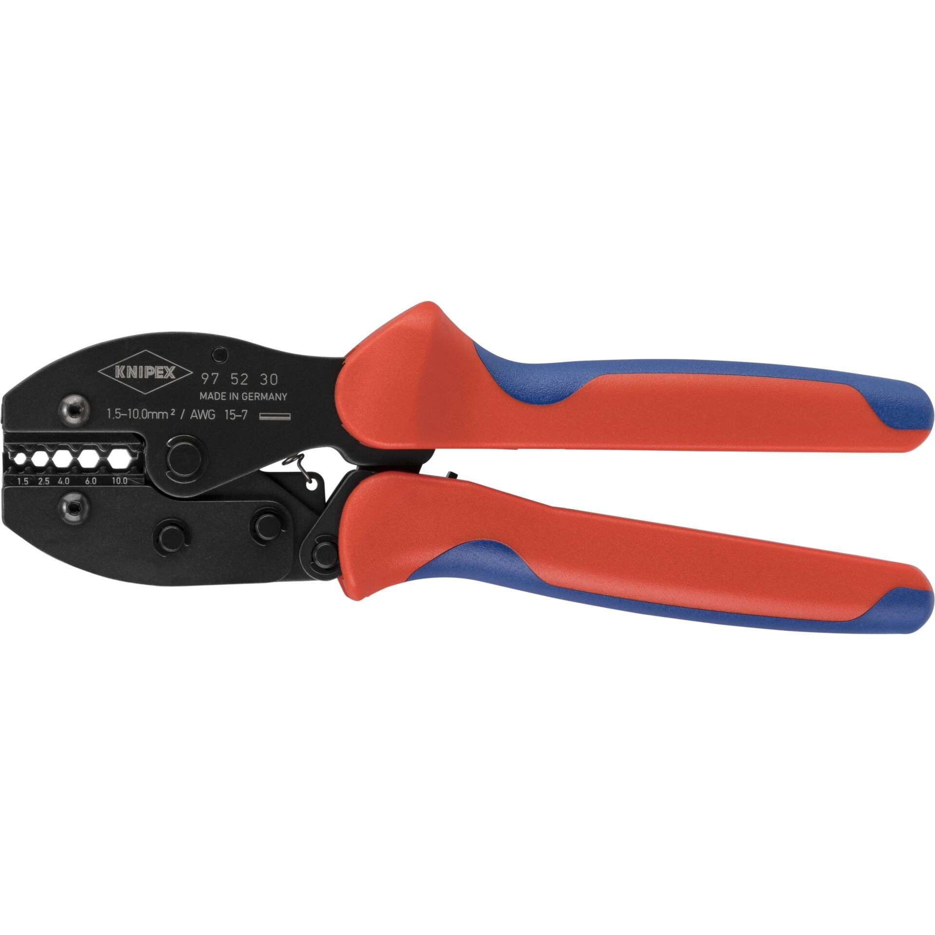 KNIPEX 97 52 30 PreciForce Crimpzange - red blue