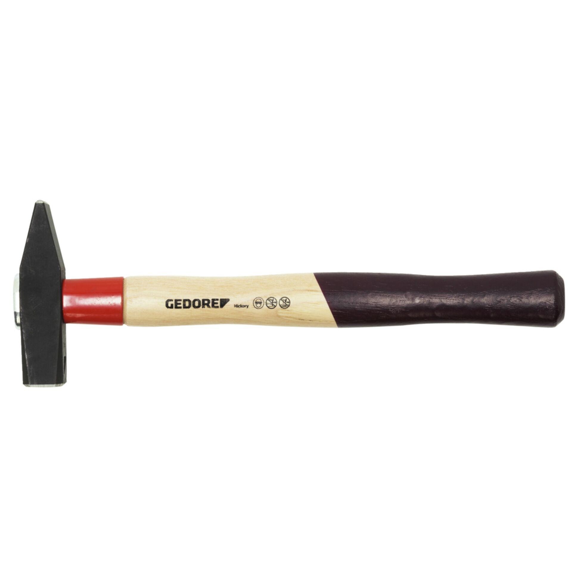 Gedore Schlosserhammer Rotband-Plus 300g Stiel-L.300mm Hickory m.