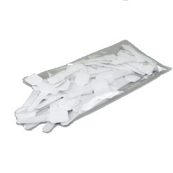 Label-the-cable WALL velcro Nylon, Poliéster Negro, Blanco 50 pieza(