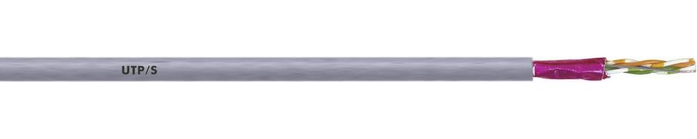 LAPP 2170143/100 network cable CAT 6a S/FTP 4 x 2 x 0.2mm² grey 100m
