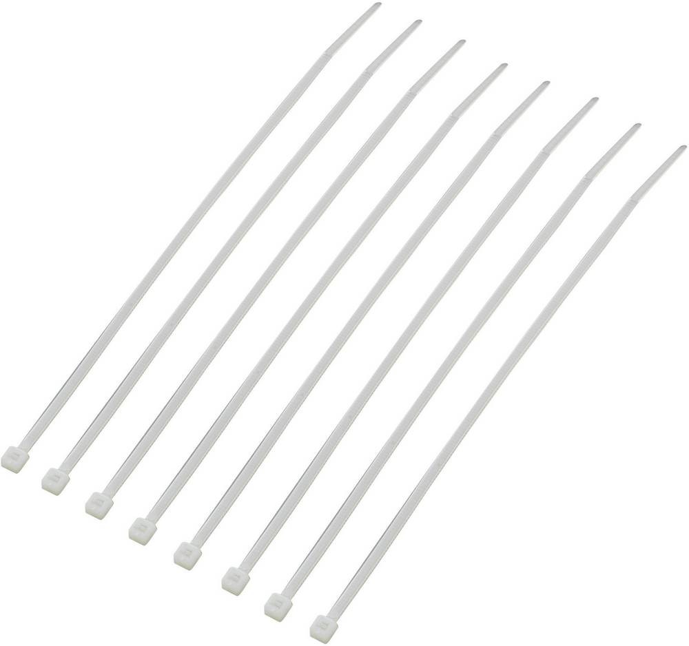 TRU Components 1592759 TC-CV150SK203 Kabelbinder 150mm 2.50mm Natur