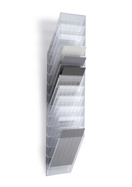 Durable FLEXXIBOXX 12 A4 1709763400 Prospekthalter Transparent DIN