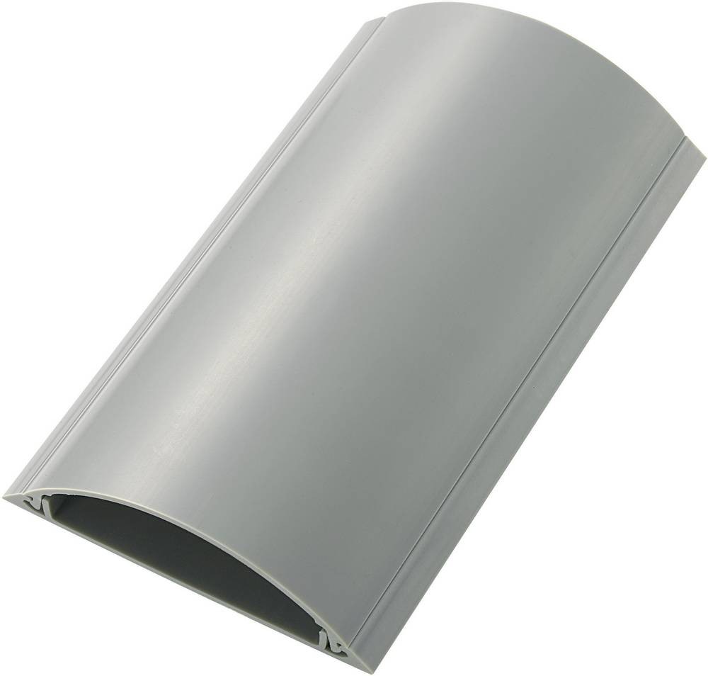 TRU Components Kabelbrücke 1592926 PVC gris Anzahl Kanäle: 1 1000mm