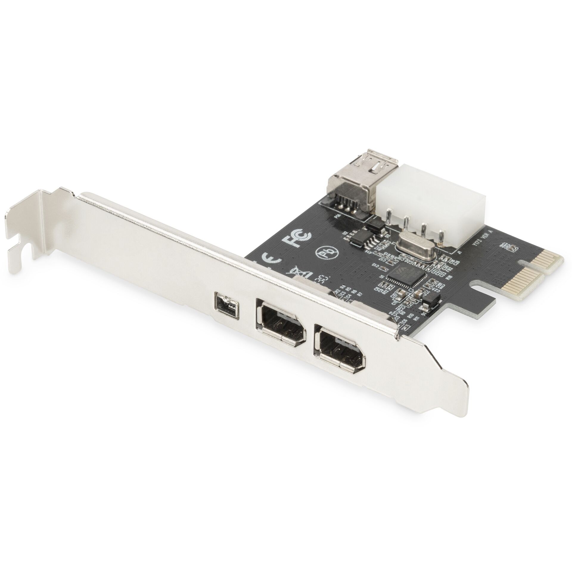 Digitus PCI Express Card, Firewire 1394a (3+1 ports) - Digitus PCI