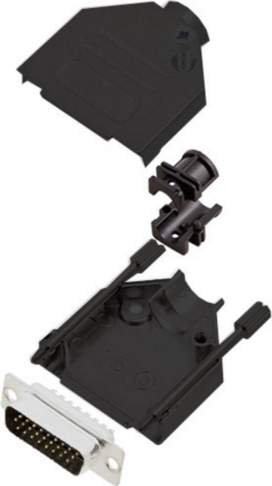 Encitech DTZK15-BK-HDP26-K 6355-0102-02 D-SUB jack 180° Polzahl: 26