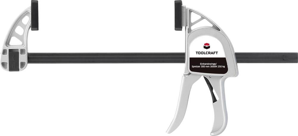 TOOLCRAFT 1595615 Greifarmzwinge Spann-Weite (max.):500mm