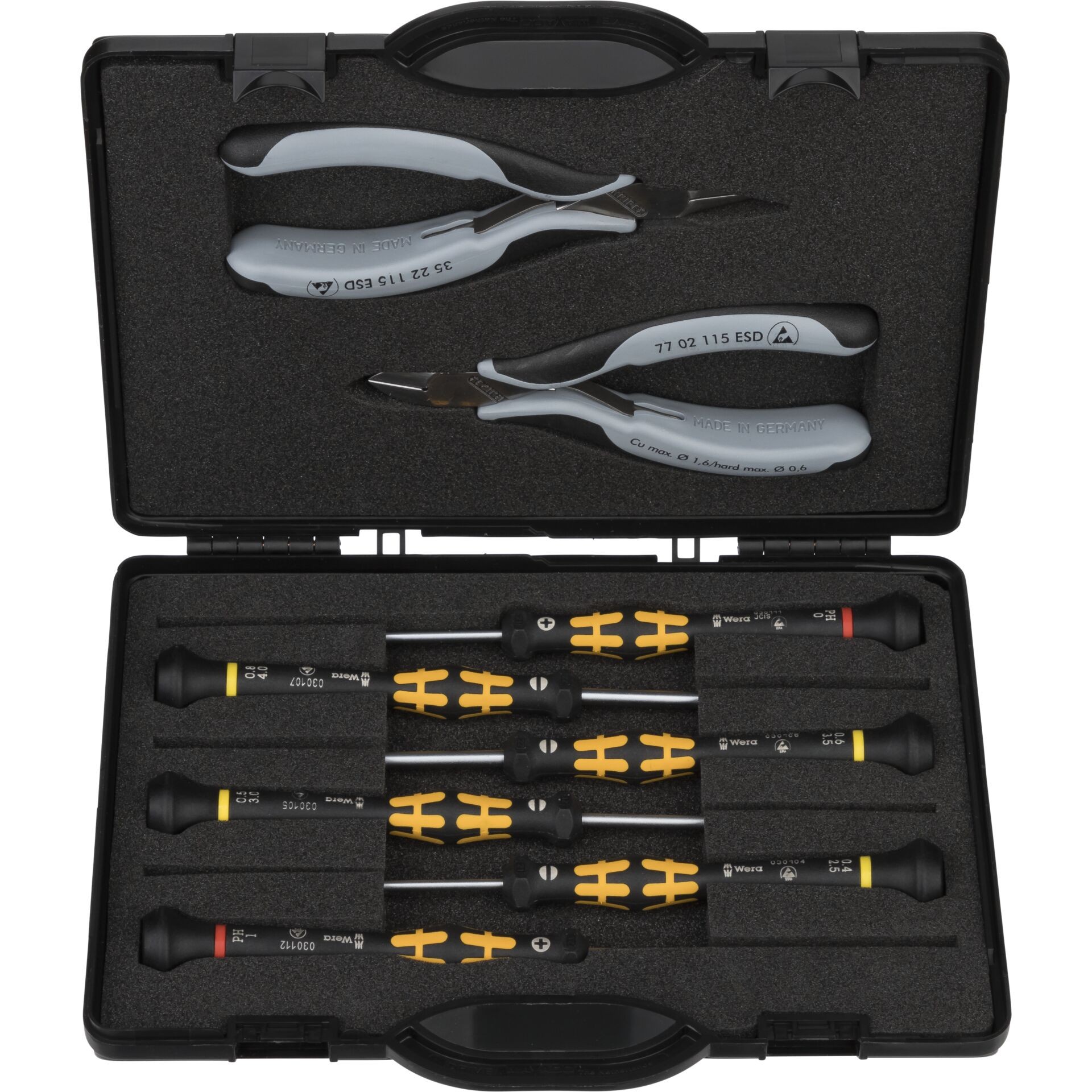 Elektronikwerkzeugsatz ESD 8tlg.KNIPEX