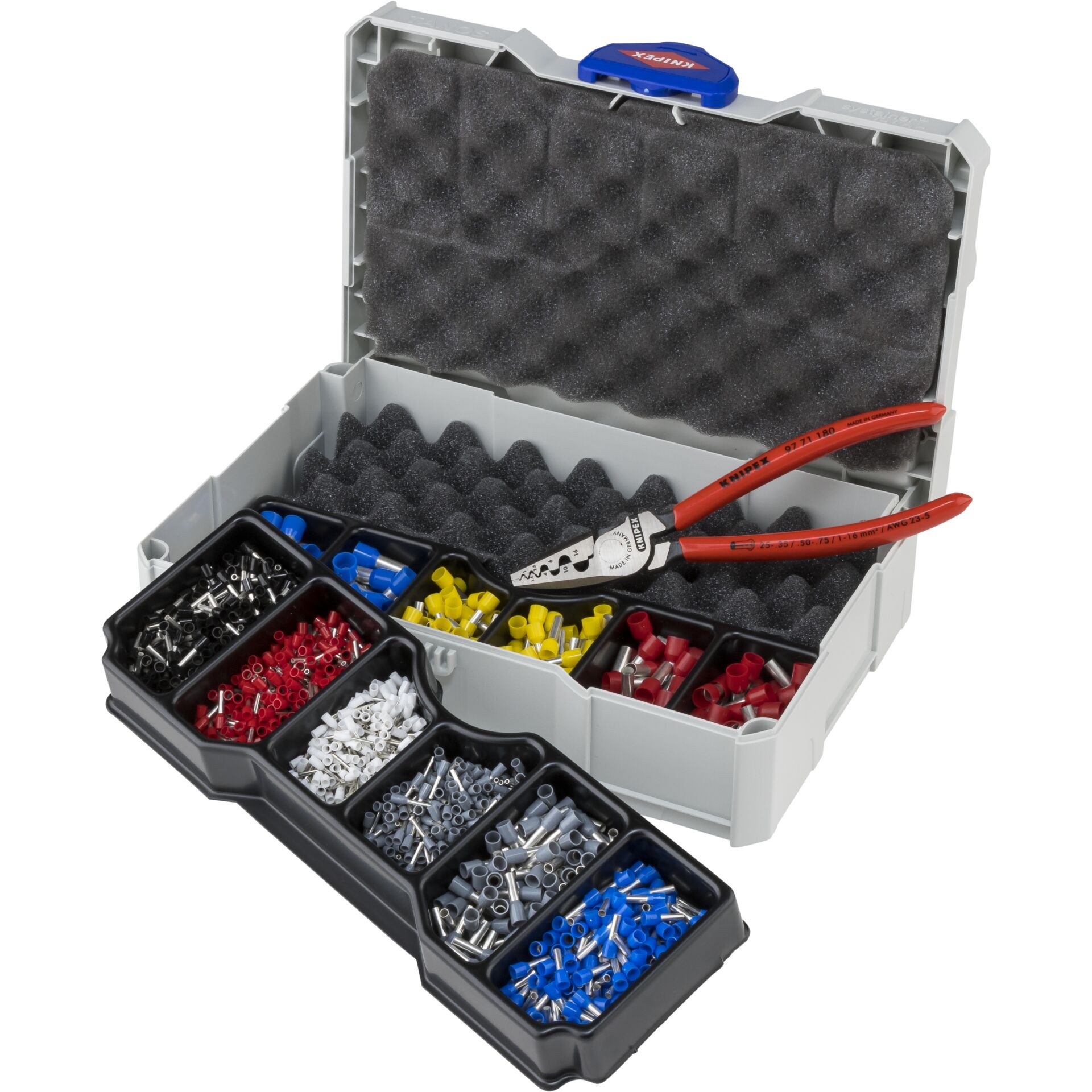 Knipex Aderendhülsensortiment 1191tlg.0,50-16,00mm² Aderendhü