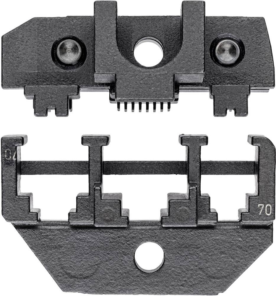 Knipex 97 49 70 Crimpeinsatz Modularplug (Westernstecker) RJ10, RJ11,