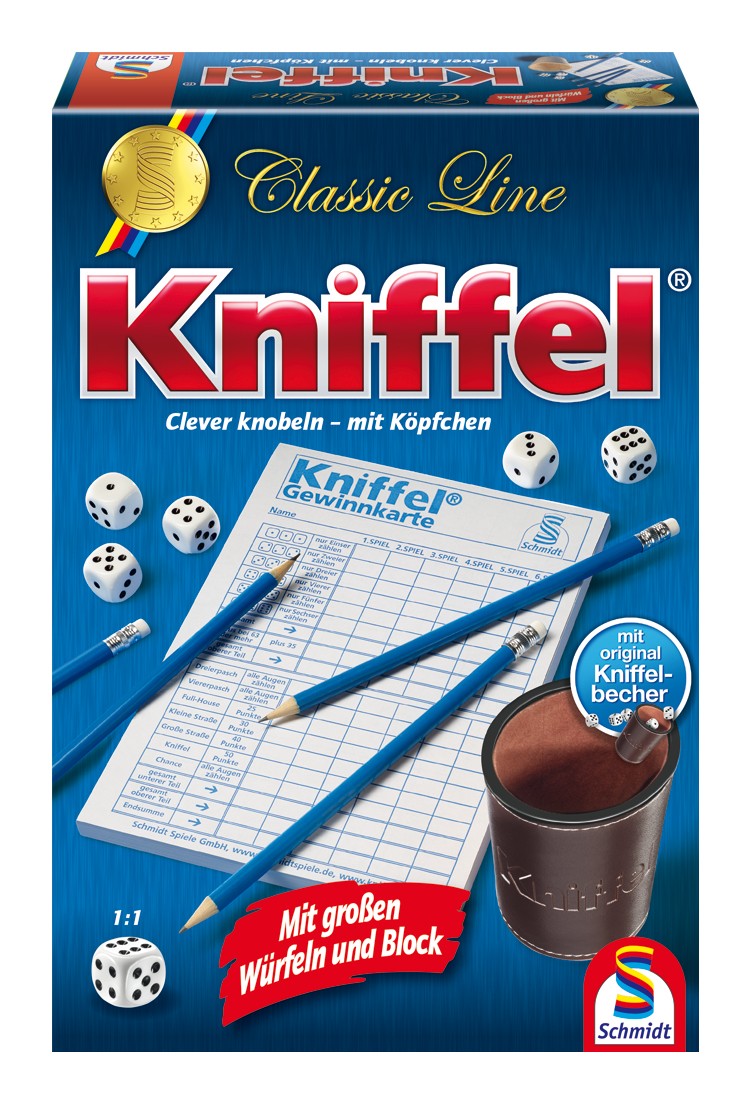Schmidt Spiele 49203 Classic Line Kniffel