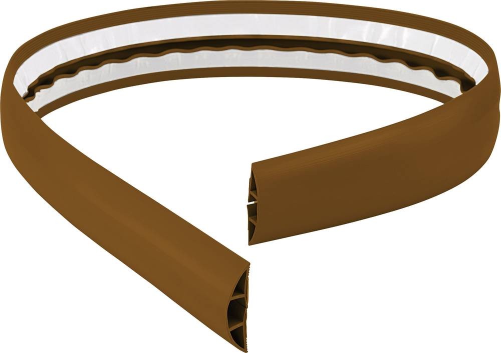 TRU Components Kabelbrücke 1570429 PVC brown Anzahl Kanäle: 1