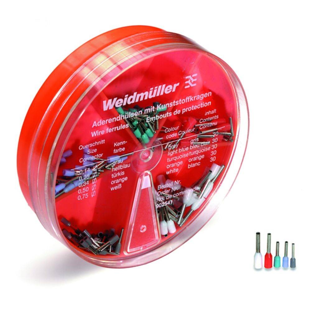Weidmüller 9025410000 Aderendhülsen-Sortiment 0.14 mm², 0.25 mm²,