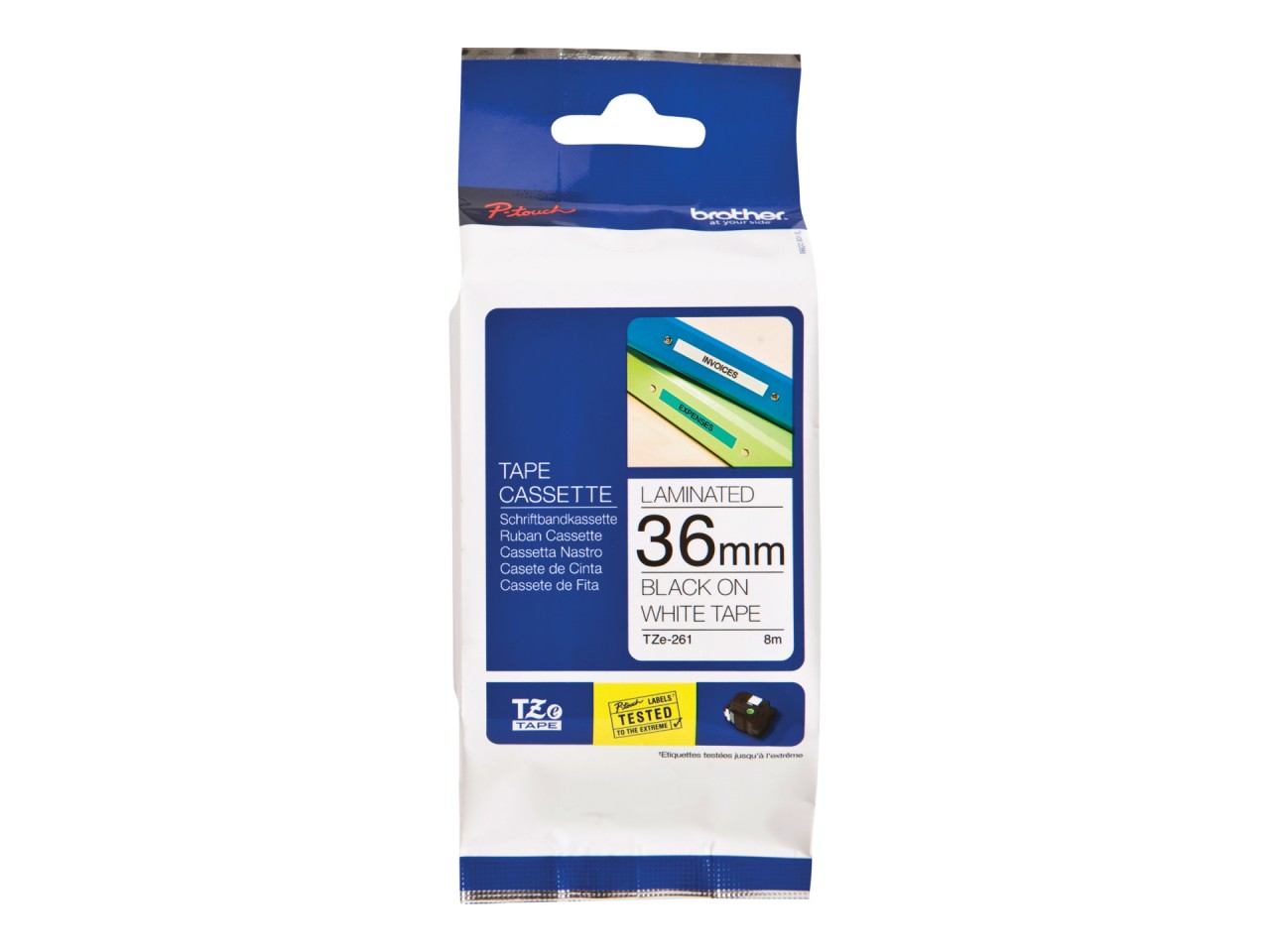 Brother TZE-261CIV cinta para impresora de etiquetas TZ - Brother TZE-