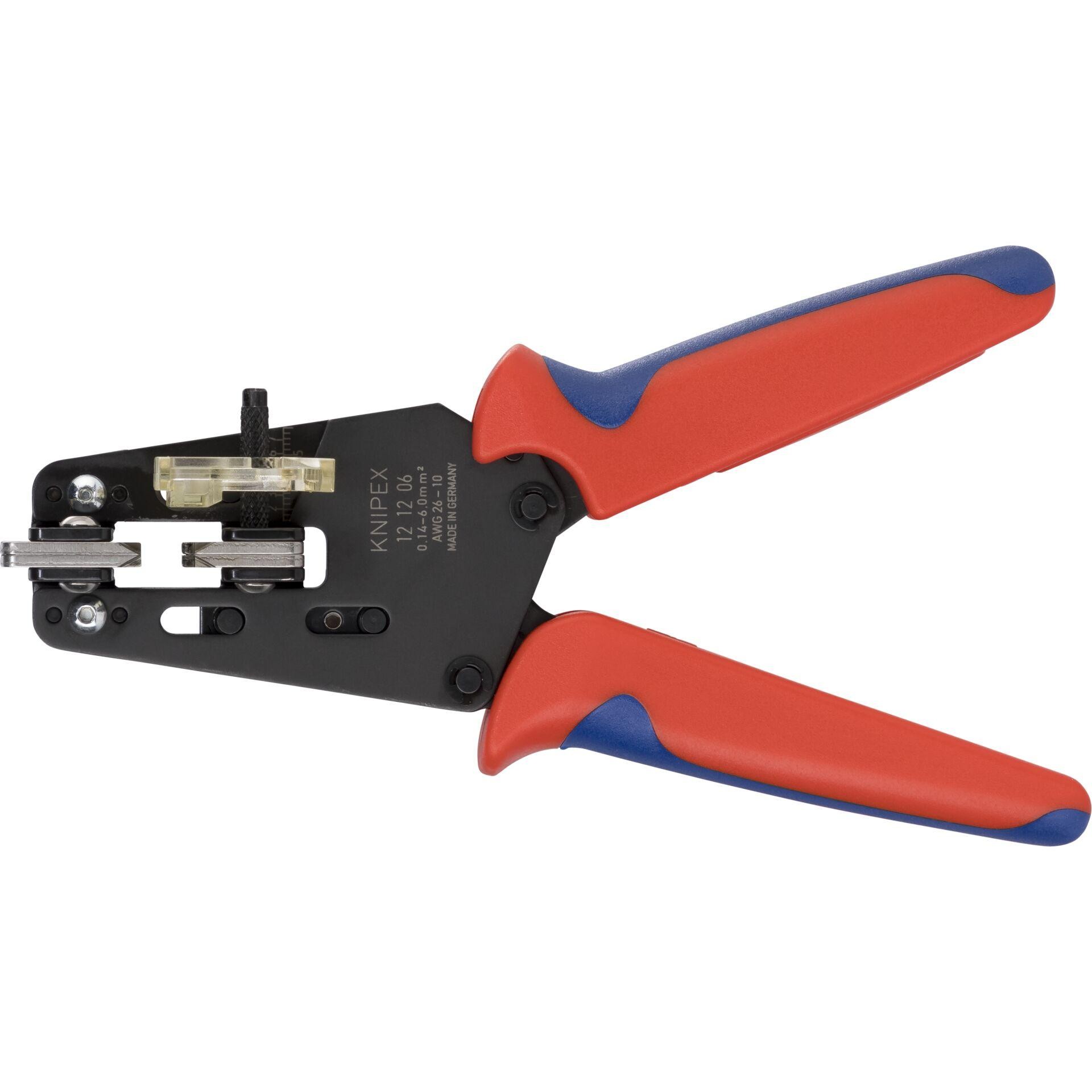 Knipex 12 12 06 12 12 06 Abisolierzange 0.14 up to 6mm² 10 up to 26