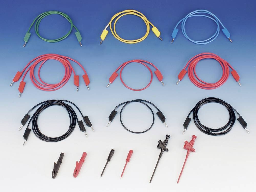 Hirschmann Test & Measurement 935980410 Messleitungs-Set Lamellenplug