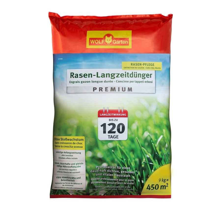 WOLF-Garten LE 450 LONG-TERM LAWN FERTILISER - WOLF-Garten LE 450