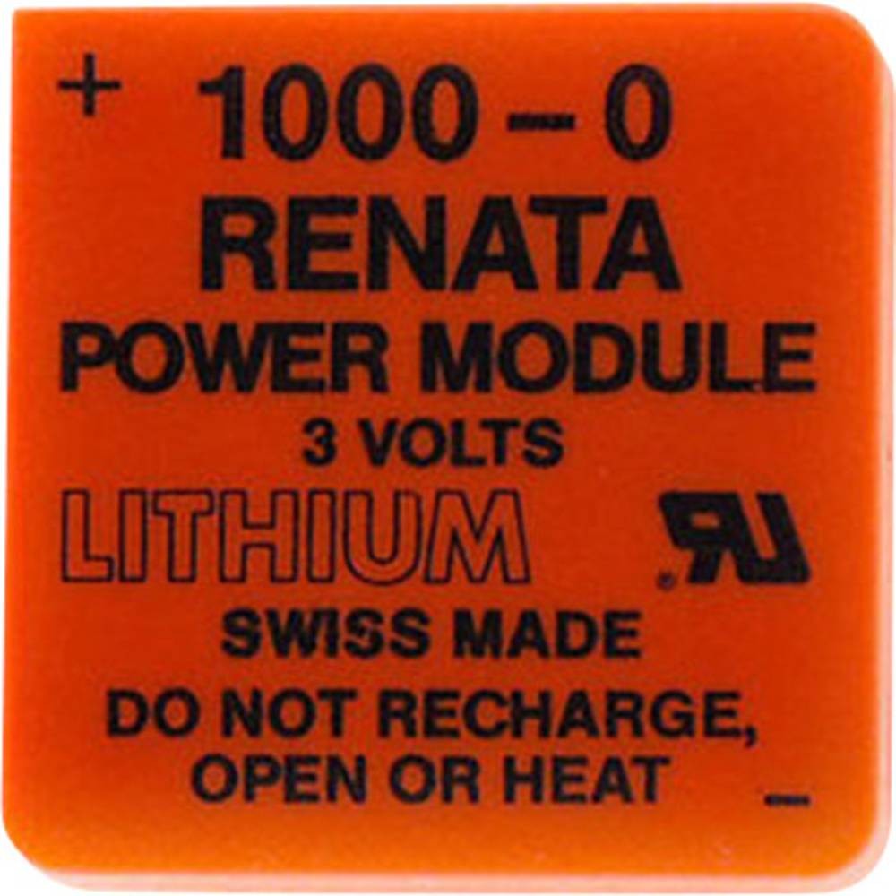 Renata Powermodul 1000-0 Spezial-Batterie Pin Lithium 3V 950 mAh 1 pc(