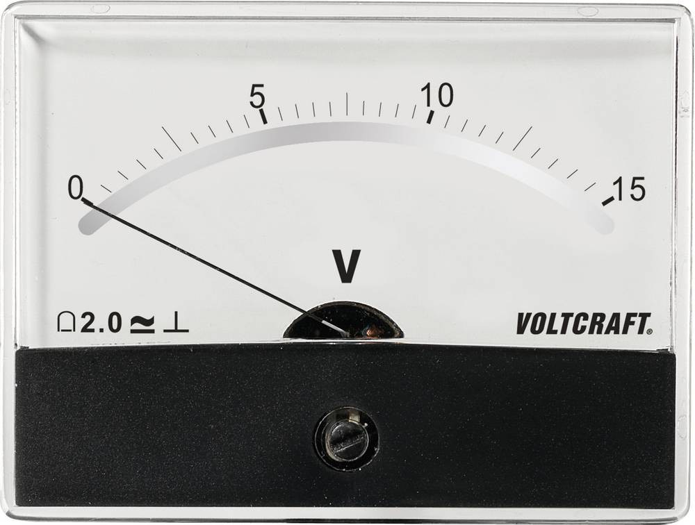 VOLTCRAFT AM-86X65/15V/DC AM-86X65/15V/DC Einbau-Messgerät AM-86X65/