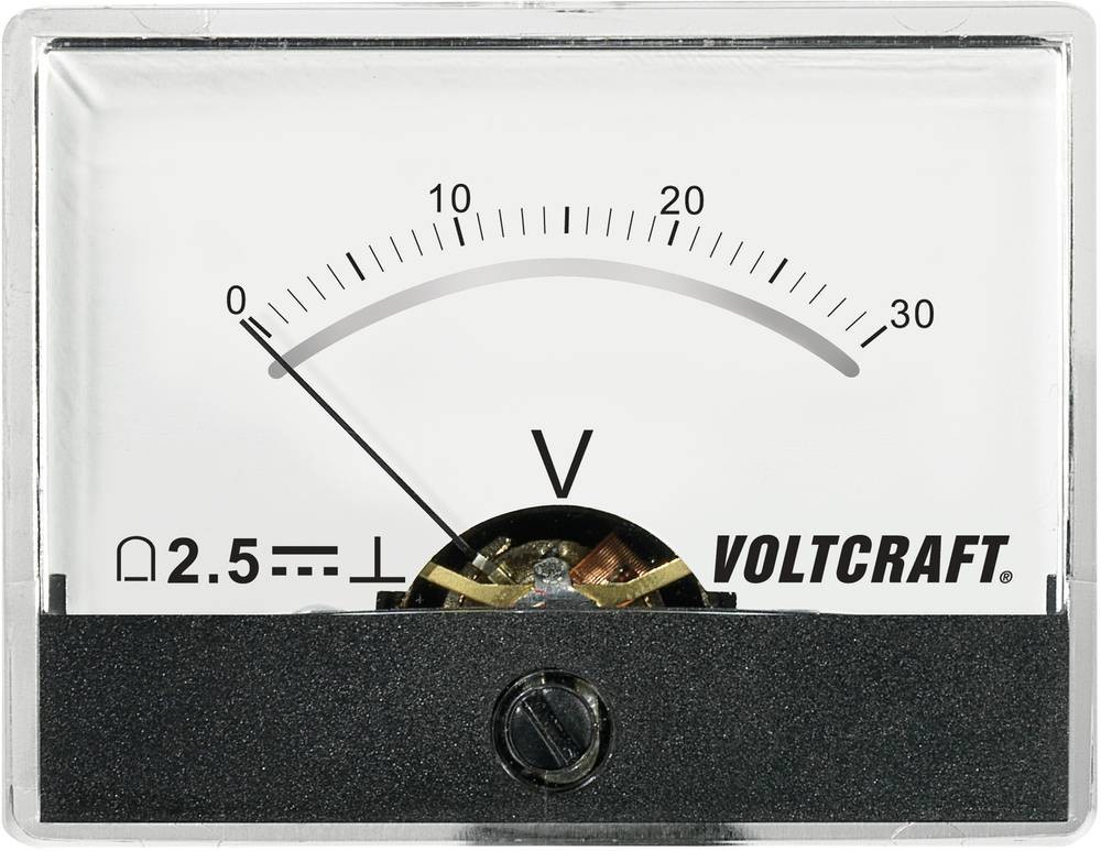 VOLTCRAFT AM-60X46/30V/DC AM-60X46/30V/DC Einbau-Messgerät AM-60X46/