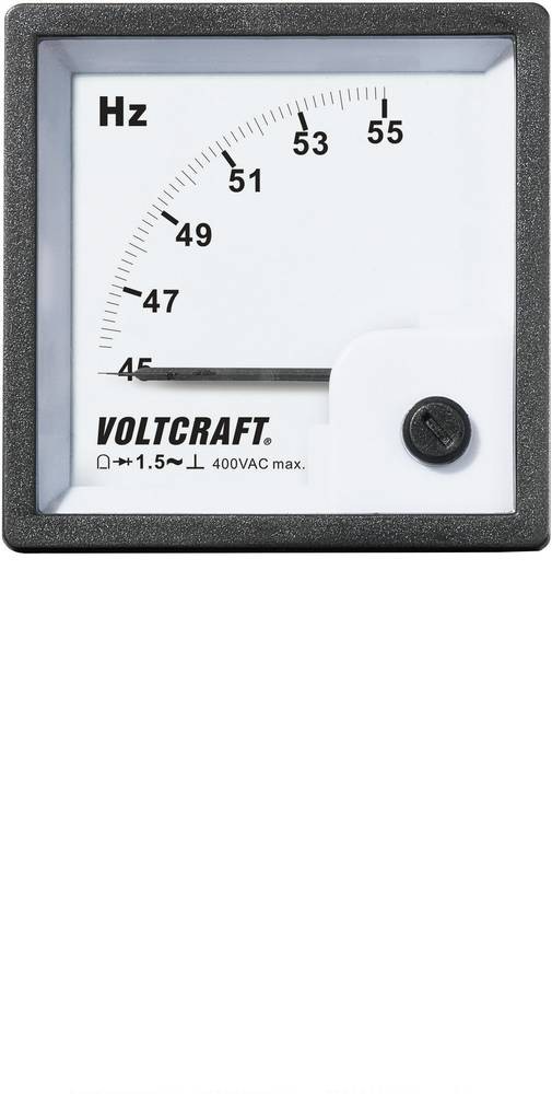 VOLTCRAFT AM-72X72/50HZ AM-72X72/50HZ Analog-Einbaumessgerät AM-