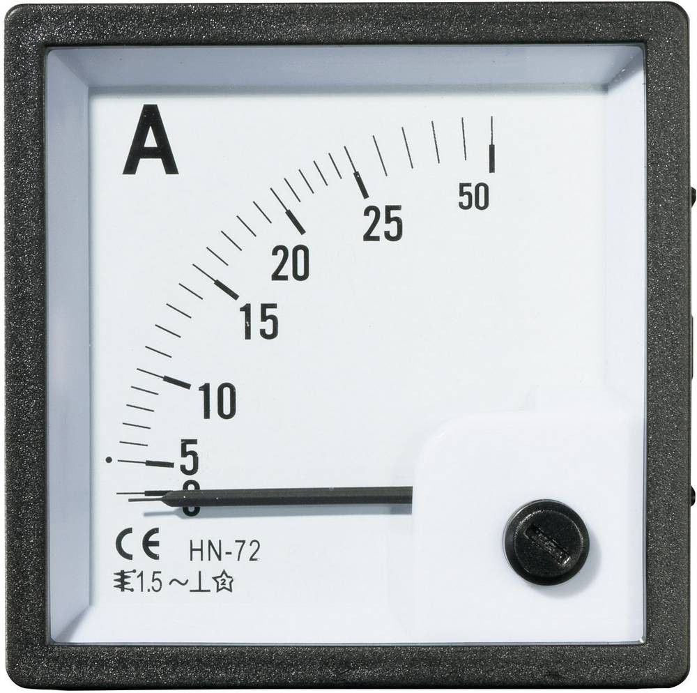 VOLTCRAFT AM-72X72/25A AM-72X72/25A Analog-Einbaumessgerät AM-72X72/