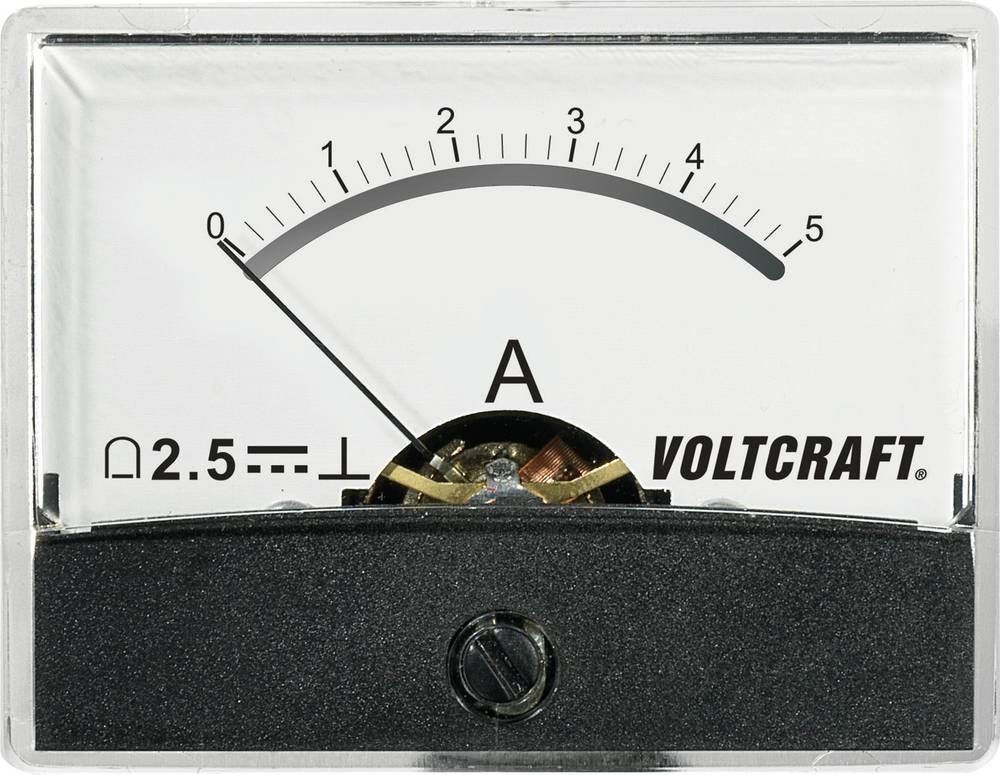 VOLTCRAFT AM-60X46/5A/DC AM-60X46/5A/DC Einbau-Messgerät AM-60X46/5A/