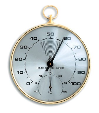 TFA Dostmann 45.2007 Thermo-/Hygrometer gold 45.2007
