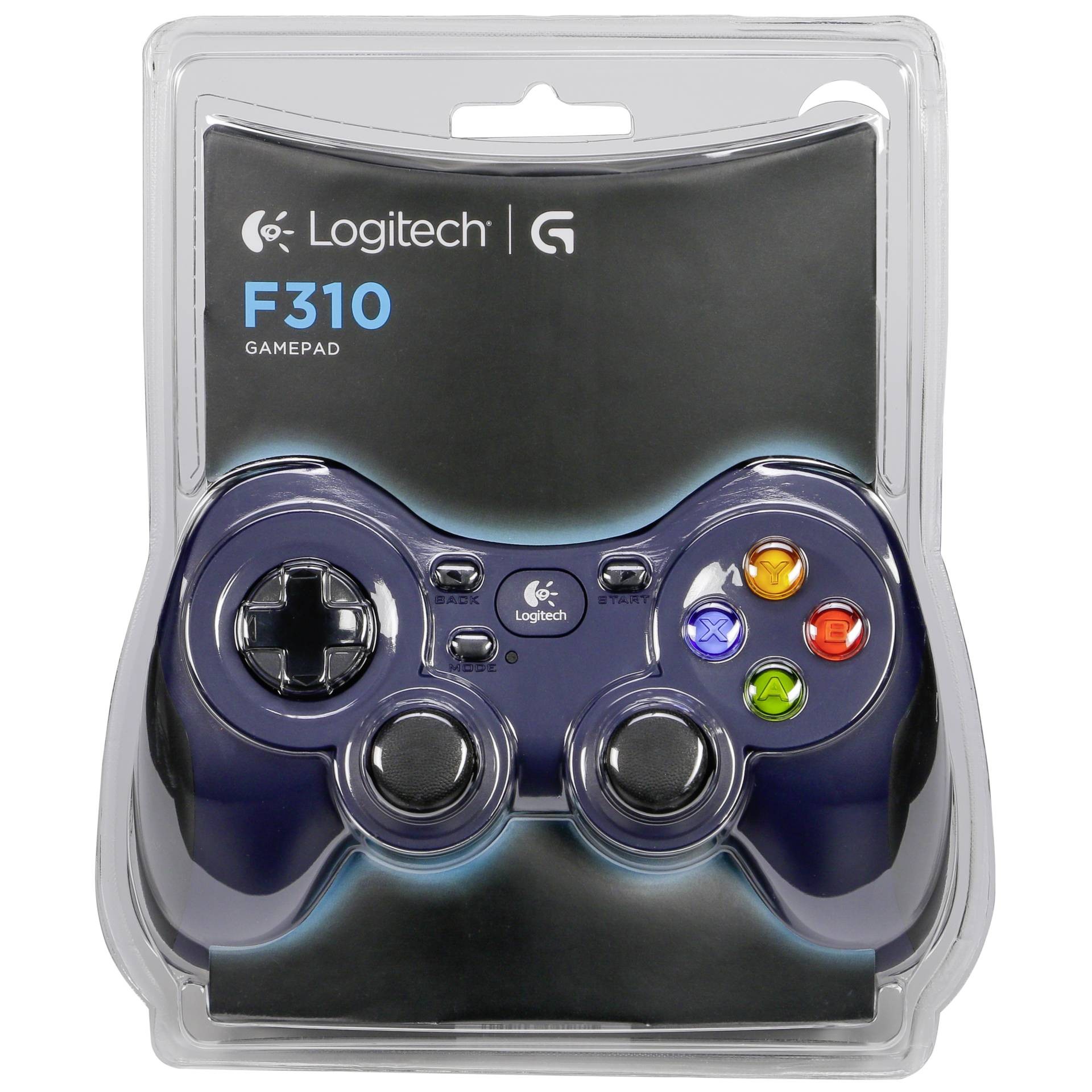 Logitech Gaming F310 Gamepad PC Schwarz