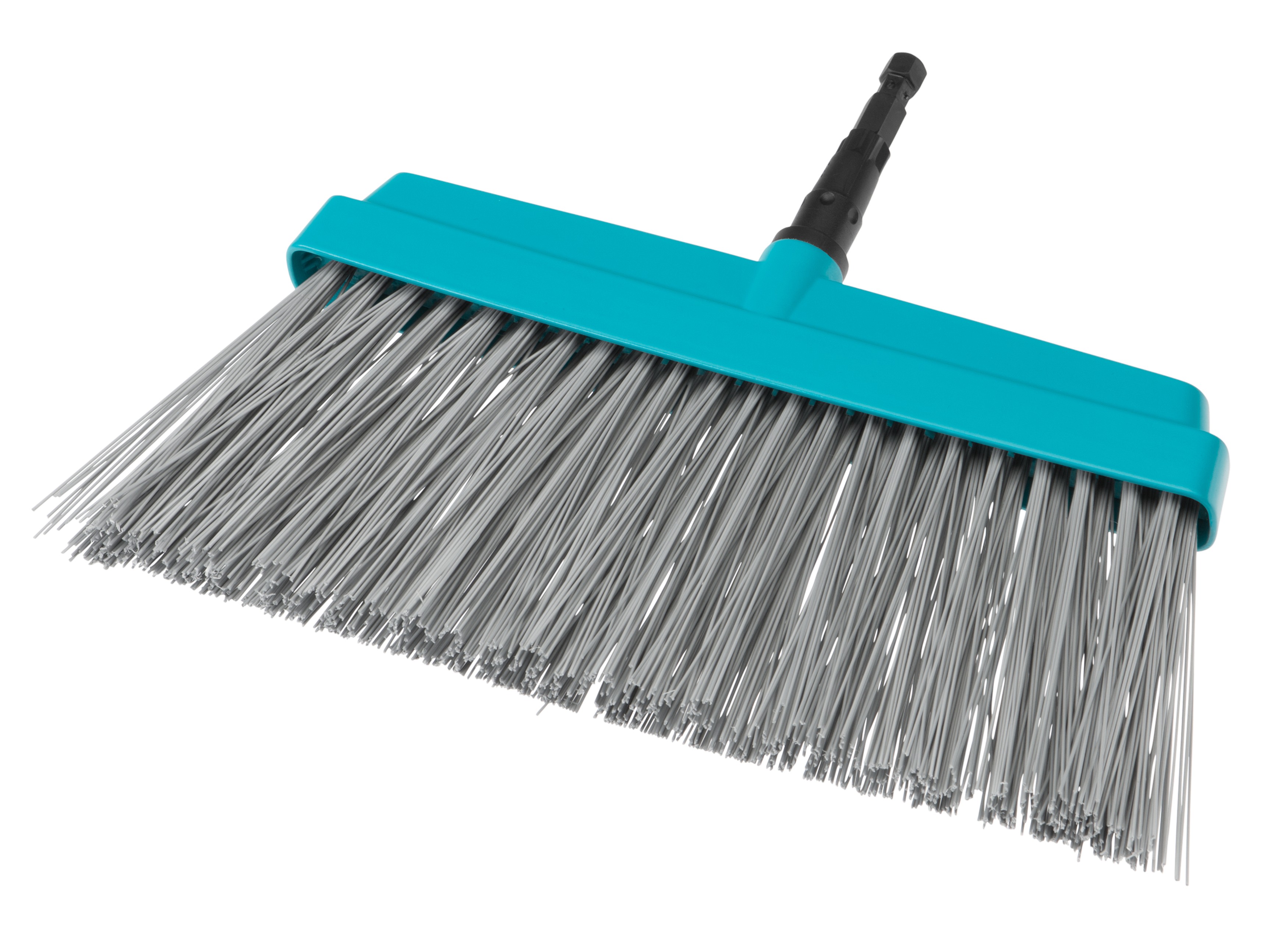 Gardena 03609-20 broom Outdoor Hard bristle Plastic Blue, Grey -