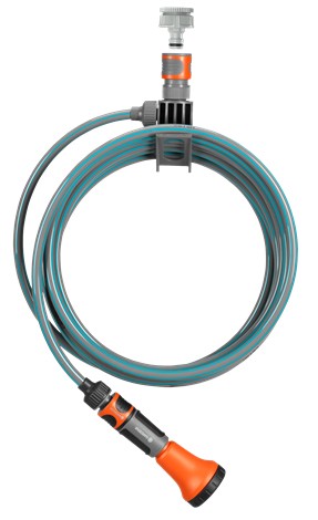 Gardena 18411-20 garden hose 7.5 m Above ground Black, Grey, Orange,