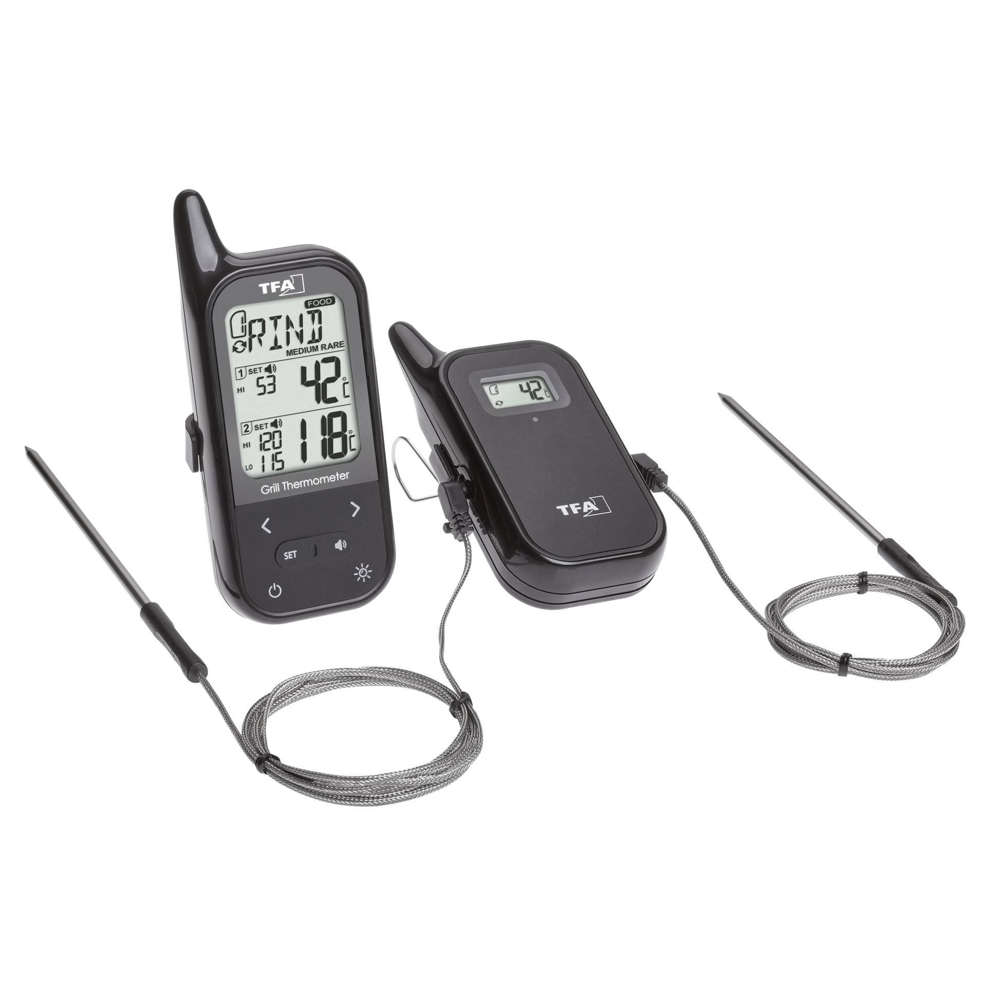 TFA-Dostmann KÜCHEN-CHEF TWIN thermomètre pour aliments 0 - 300 °C