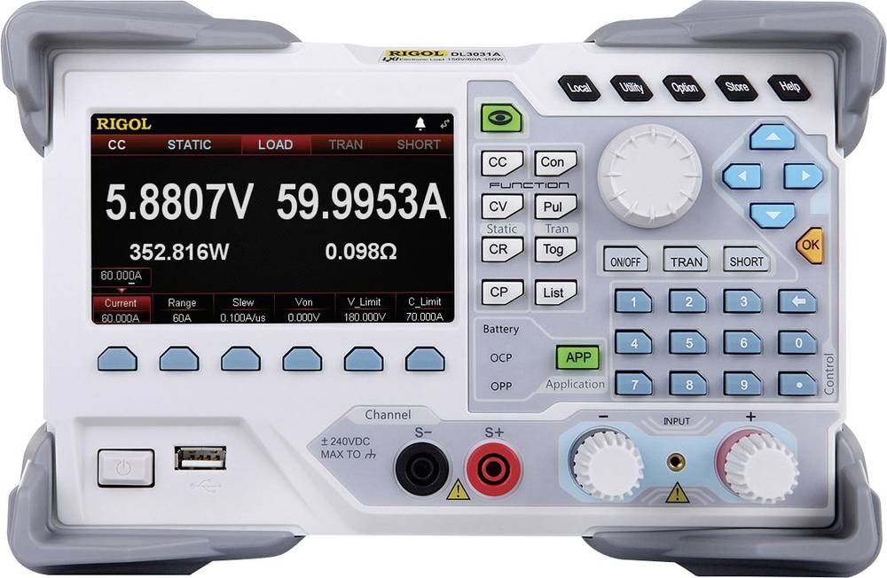 Rigol DL3021 Elektronische Last 150 V/DC 40A 200W