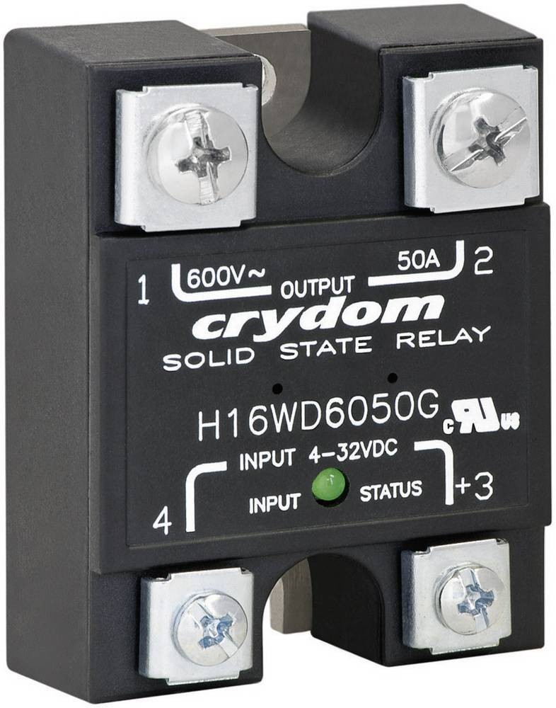 Crydom Halbleiterrelais H16WD6090G 90A Schaltspannung (max.): 660 V/