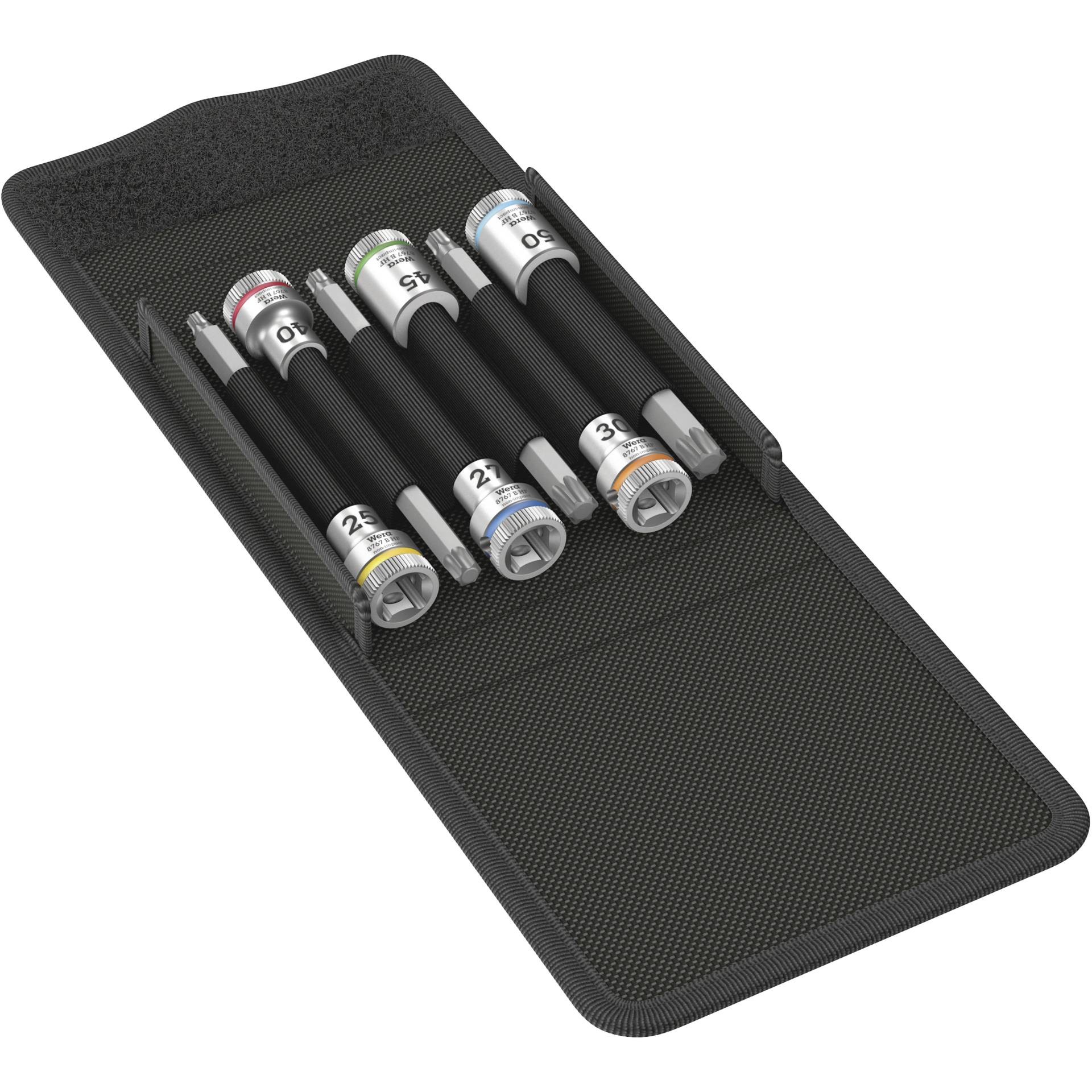 Wera 8740 B HF Spiralnuten-Steckschlüsseleinsatz-Set 3/8\ (10 mm)