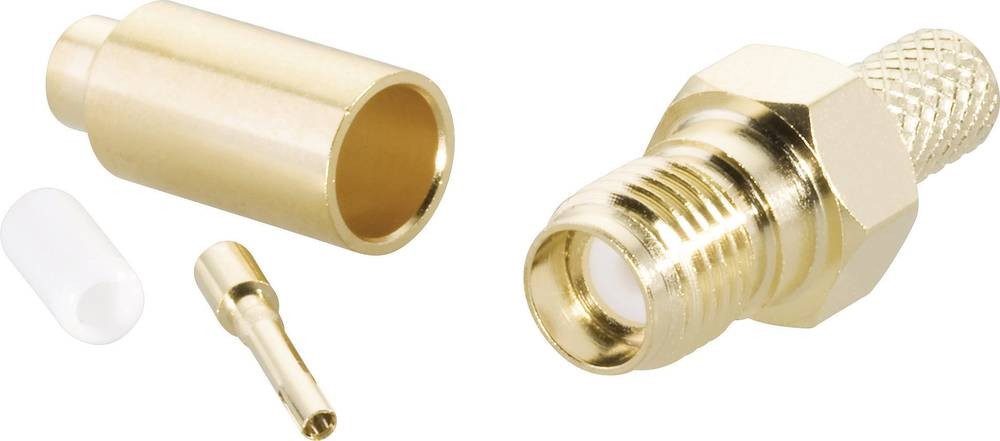 TRU Components 1579288 SMA-Steckverbinder Buchse, gerade 1 pc(s)