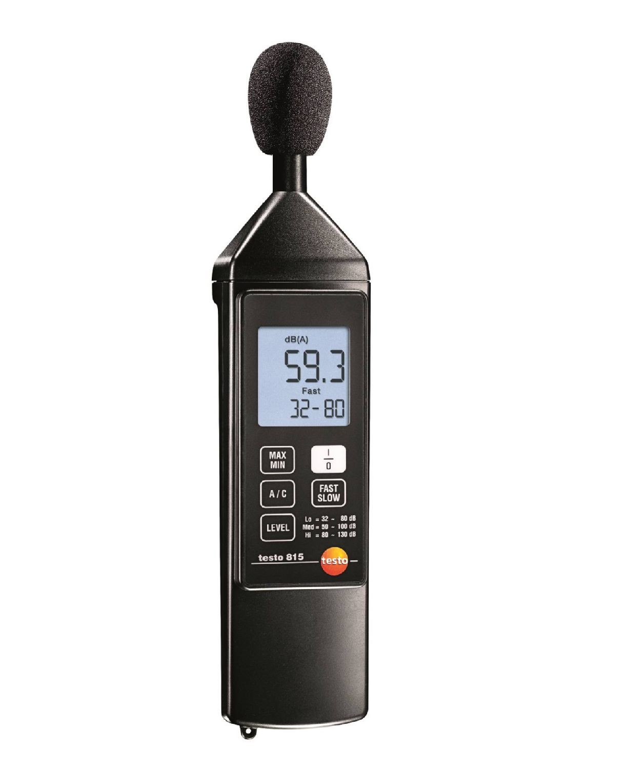 Testo Schallpegel-Messgerät 815 32 - 130 dB 31.5Hz - 8000Hz