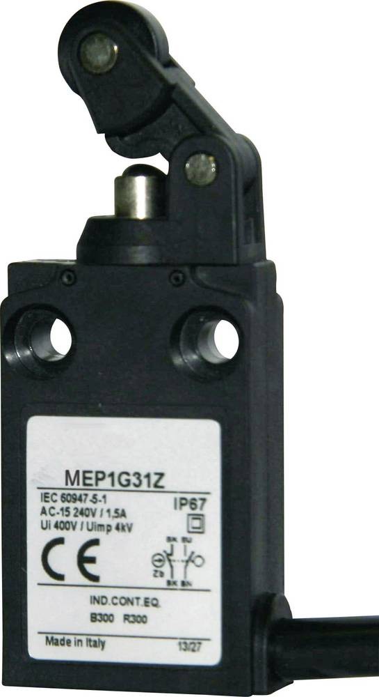 Panasonic MEP1G31Z MEP1G31Z Endschalter 24V 5A Rollenhebel IP67 1St.