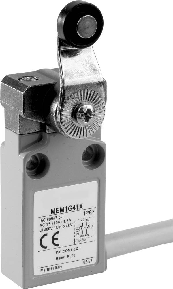 Panasonic MEM1G42ZD MEM1G42ZD Endschalter 24V 5A Rollenhebel IP67 1