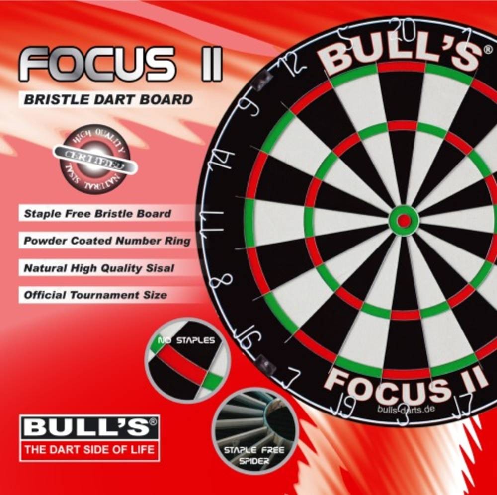 Vedes Bulls Focus Bristle Dartboard