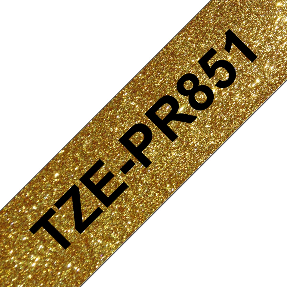 Brother TZE-PR851 nastro per etichettatrice Nero dorato - Brother TZE-