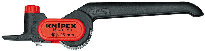 Knipex 16 40 150 Außenmantelschneider Geeignet für Rundkabel 25mm (