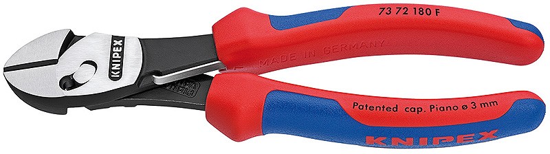 Knipex TwinForce 73 72 180 F Werkstatt Kraft-Seitenschneider mit