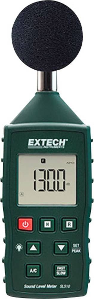 Extech Schallpegel-Messgerät SL510 35 - 130 dB 31.5Hz - 8000Hz