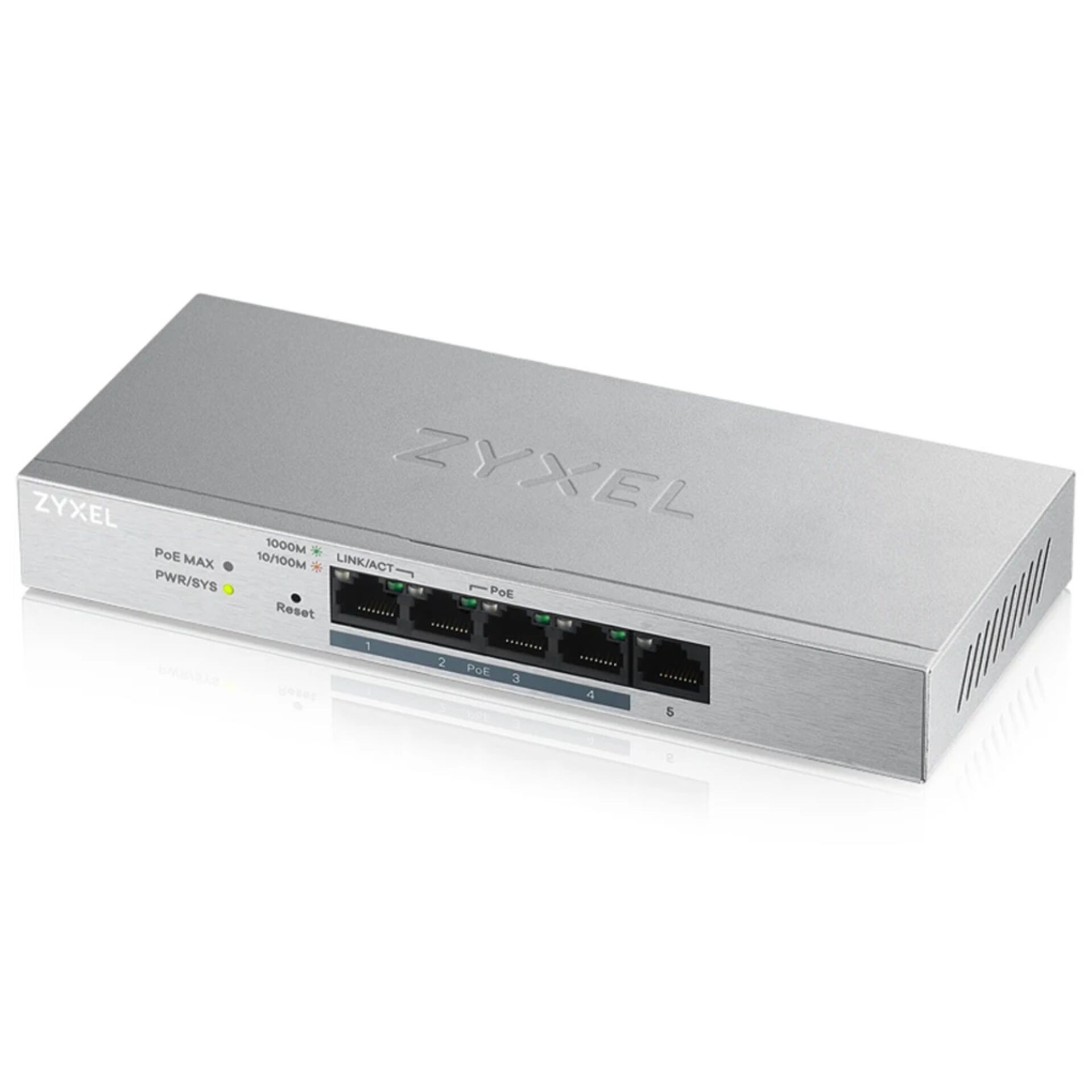 Zyxel GS1200-5HP v2 Managed Gigabit Ethernet (10/100/1000) Power over