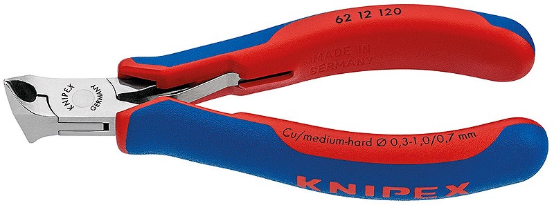 Knipex 62 12 120 Elektronik- u. Feinmechanik Schrägschneider without