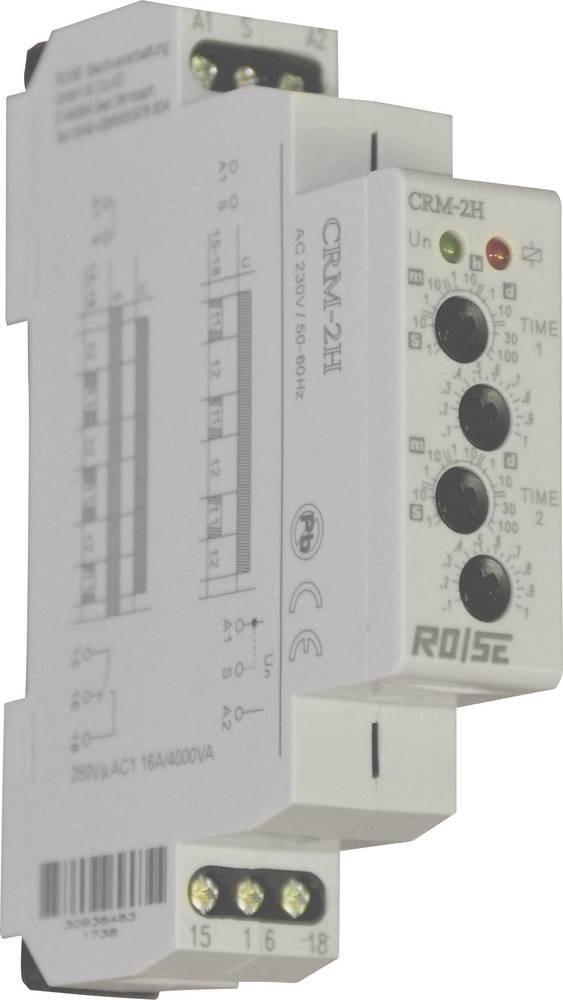 RO/SE LM-Heizungen Rose LM CRM-2HE/UNI CRM-2HE/UNI Zeitrelais