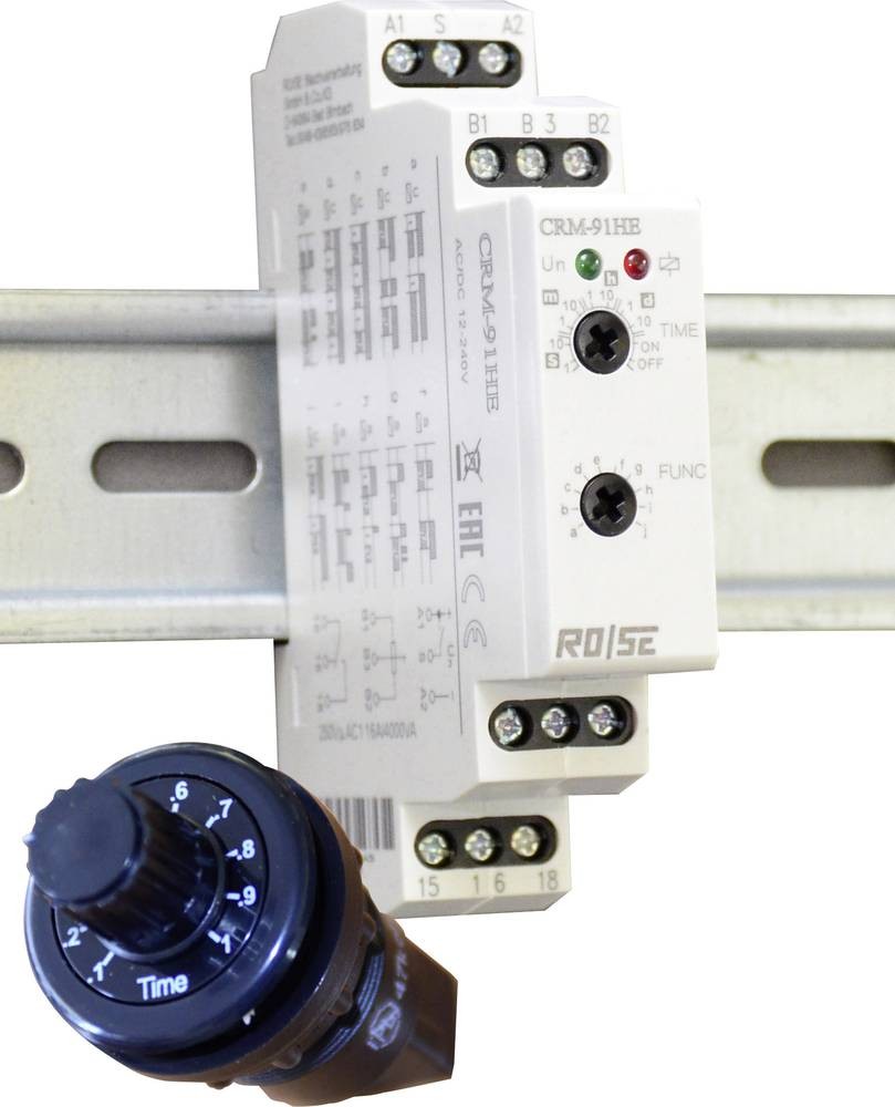 RO/SE LM-Heizungen Rose LM CRM-91HE/UNI CRM-91HE/UNI Zeitrelais
